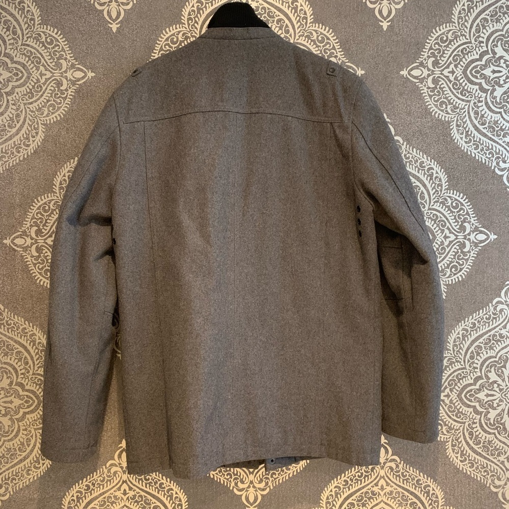 GUESS Men’s Medium Wool Military Coat - Picture 7 of 12